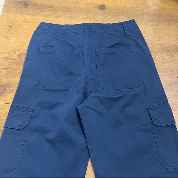 FRYE Relaxed Cargo Pants Navy - Picture 7 of 8